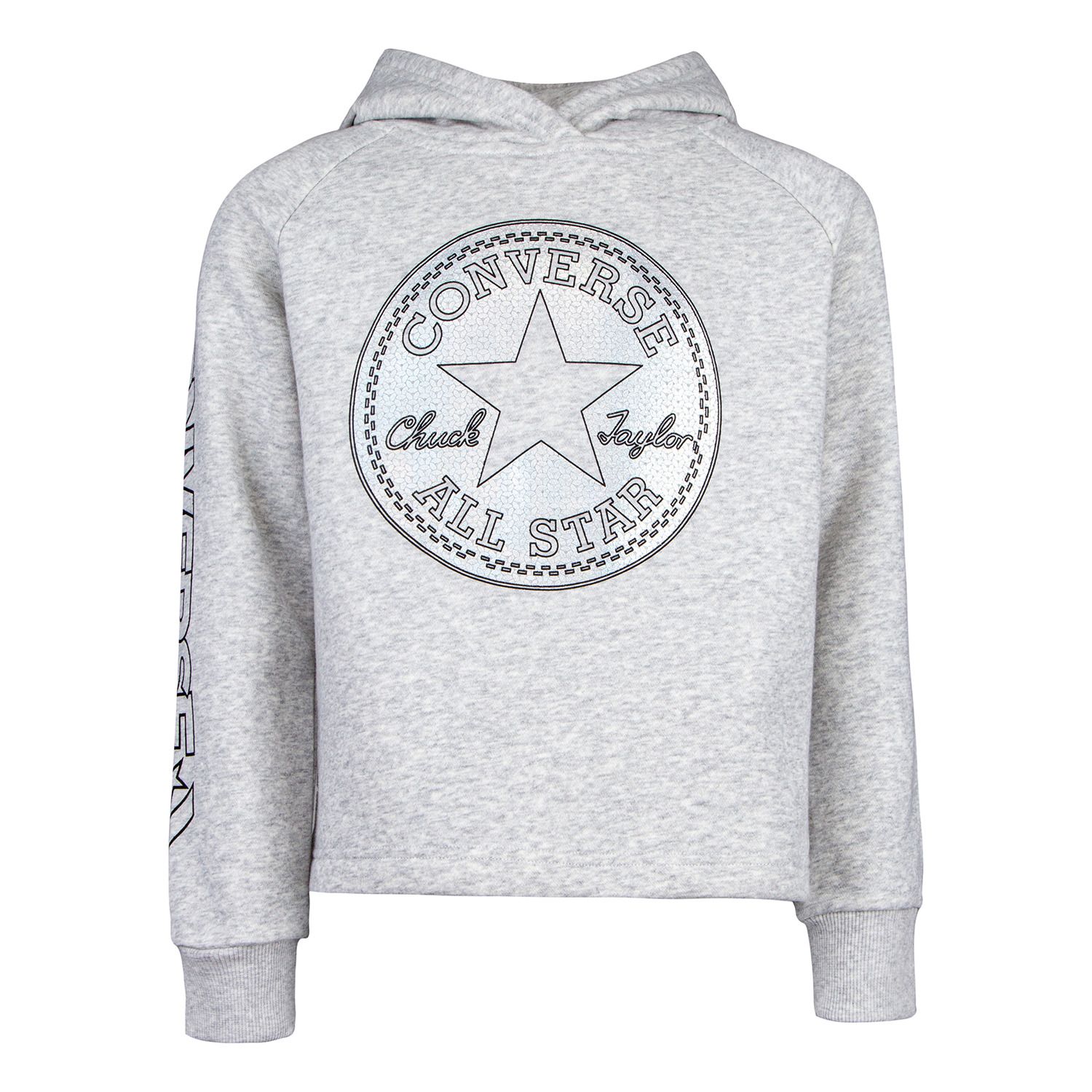grey converse hoodie womens