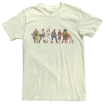 Men's Star Wars The Rise of Skywalker Rebel Line Tee
