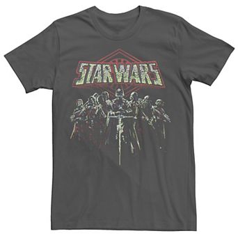 Men's Star Wars Kylo Ren And The Elite Reds Portrait Logo Tee