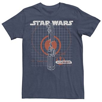 Men's Star Wars The Rise of Skywalker Kyber Crystal Tee