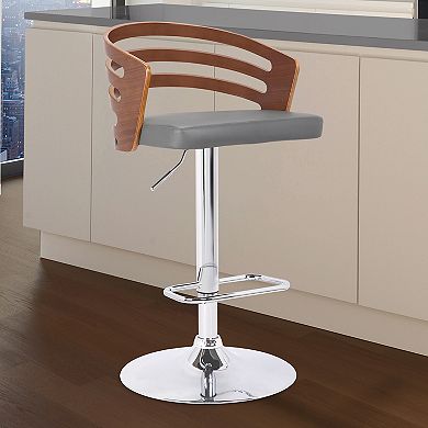 Adele Adjustable Swivel Barstool