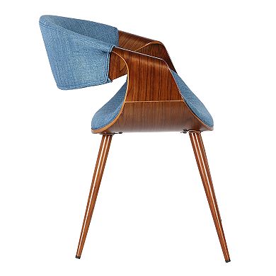 Armen Living Butterfly Mid-Century Dining Chair