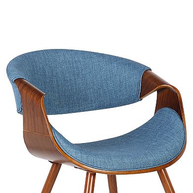 Armen Living Butterfly Mid-Century Dining Chair