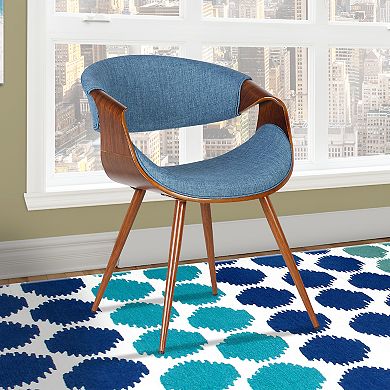 Armen Living Butterfly Mid-Century Dining Chair