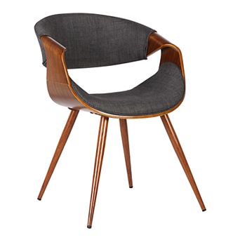 Armen Living Butterfly Mid-Century Dining Chair