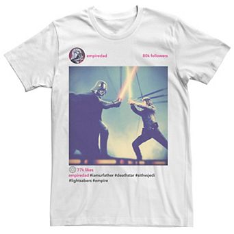 Men's Star Wars Empire Dad Post Graphic Tee