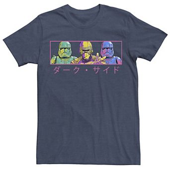 Men's Star Wars The Rise of Skywalker Kanji Dark Trio Tee
