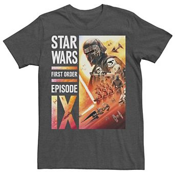 Men's Star Wars The Rise of Skywalker First Order Glow Tee