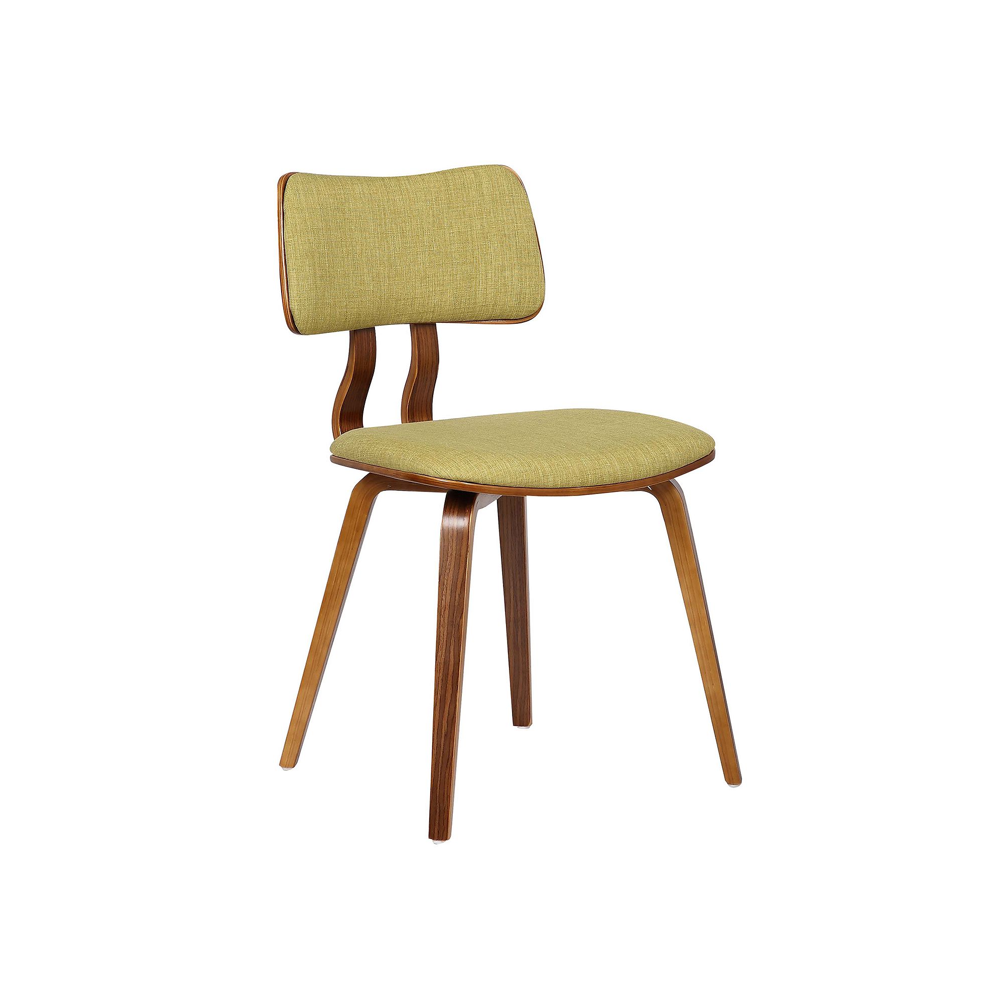 78044133 Armen Living Jaguar Mid-Century Dining Chair, Gree sku 78044133