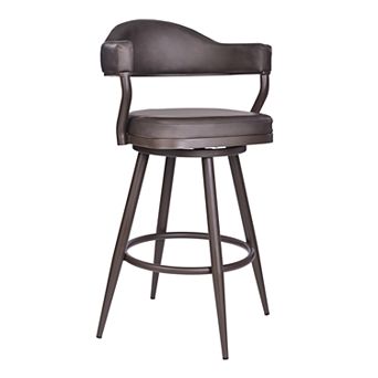 Armen Living Justin 26" Counter Height Barstool
