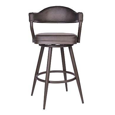 Armen Living Justin 26" Counter Height Barstool