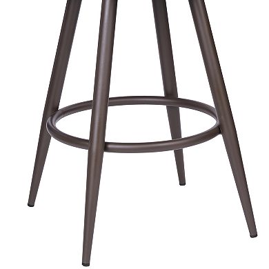 Armen Living Justin 26" Counter Height Barstool