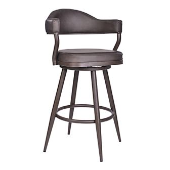 Armen Living Justin 30" Bar Height Barstool