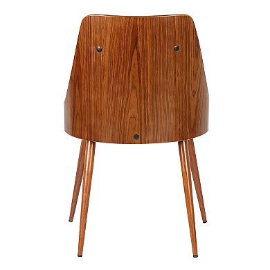 Armen Living Lily Mid-Century Modern Dining Chair