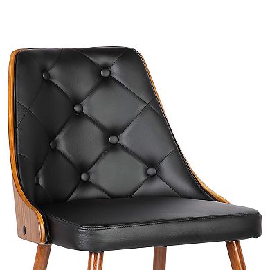 Armen Living Lily Mid-Century Modern Dining Chair