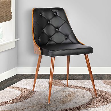 Armen Living Lily Mid-Century Modern Dining Chair