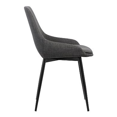 Armen Living Mia Contemporary Dining Chair