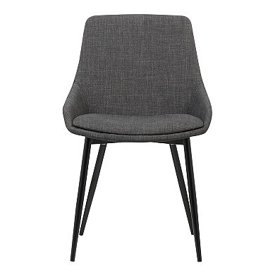 Armen Living Mia Contemporary Dining Chair