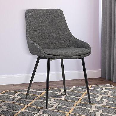 Armen Living Mia Contemporary Dining Chair