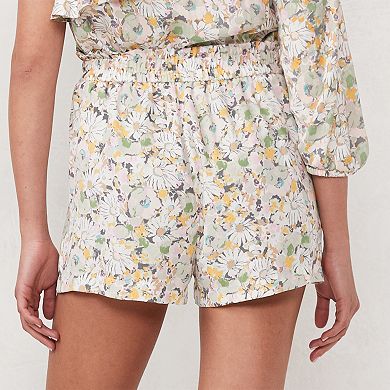 Women's LC Lauren Conrad Belted Paper Bag Shorts