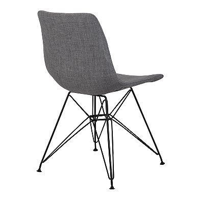 Armen Living Palmetto Contemporary Dining Chair