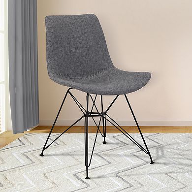 Armen Living Palmetto Contemporary Dining Chair