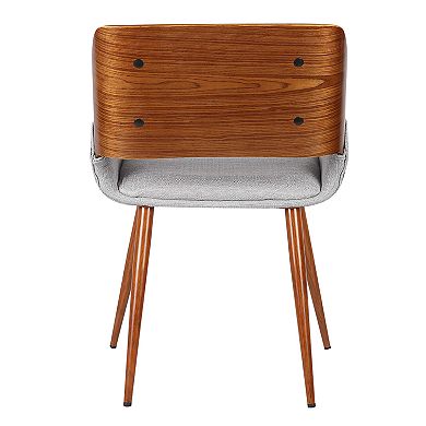 Armen Living Panda Mid-Century Dining Chair
