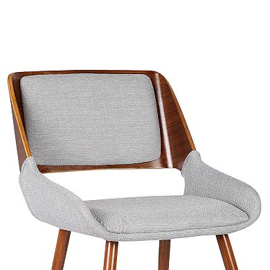 Armen Living Panda Mid-Century Dining Chair
