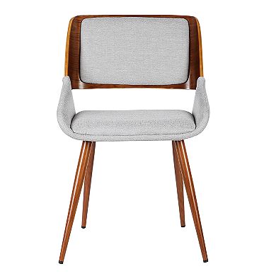 Armen Living Panda Mid-Century Dining Chair