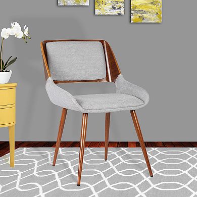 Armen Living Panda Mid-Century Dining Chair