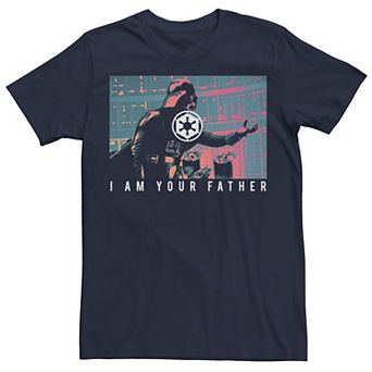 Men's Star Wars Darth Vader I Am Your Father Portrait Tee