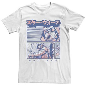 Men's Star Wars Kanji Darth Vader Comic Tee