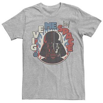 Men's Star Wars Vader Face Give Me Space Tee