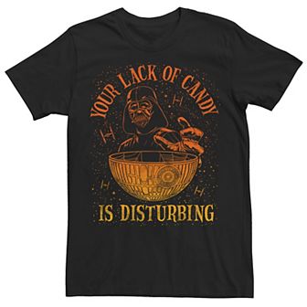 Men's Star Wars Darth Vader Your Lack Of Candy Is Disturbing Tee