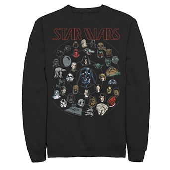 Men's Star Wars Force Chart Fleece