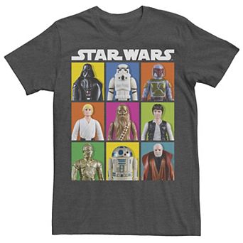 Men's Star Wars Group Shot Toy Box Panels Tee
