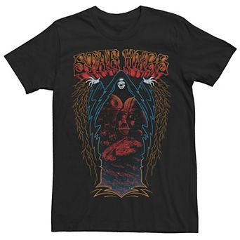 Men's Star Wars Emperor Palpatine Retro Concert Style Poster Tee
