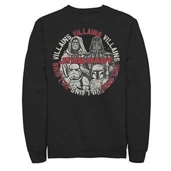 Men's Star Wars Villains Group Shot Circle Logo Tee