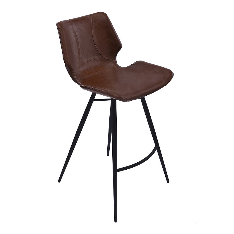 Armen Living Zurich Bar Stool, Brown