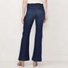 lauren conrad super high rise flare jeans