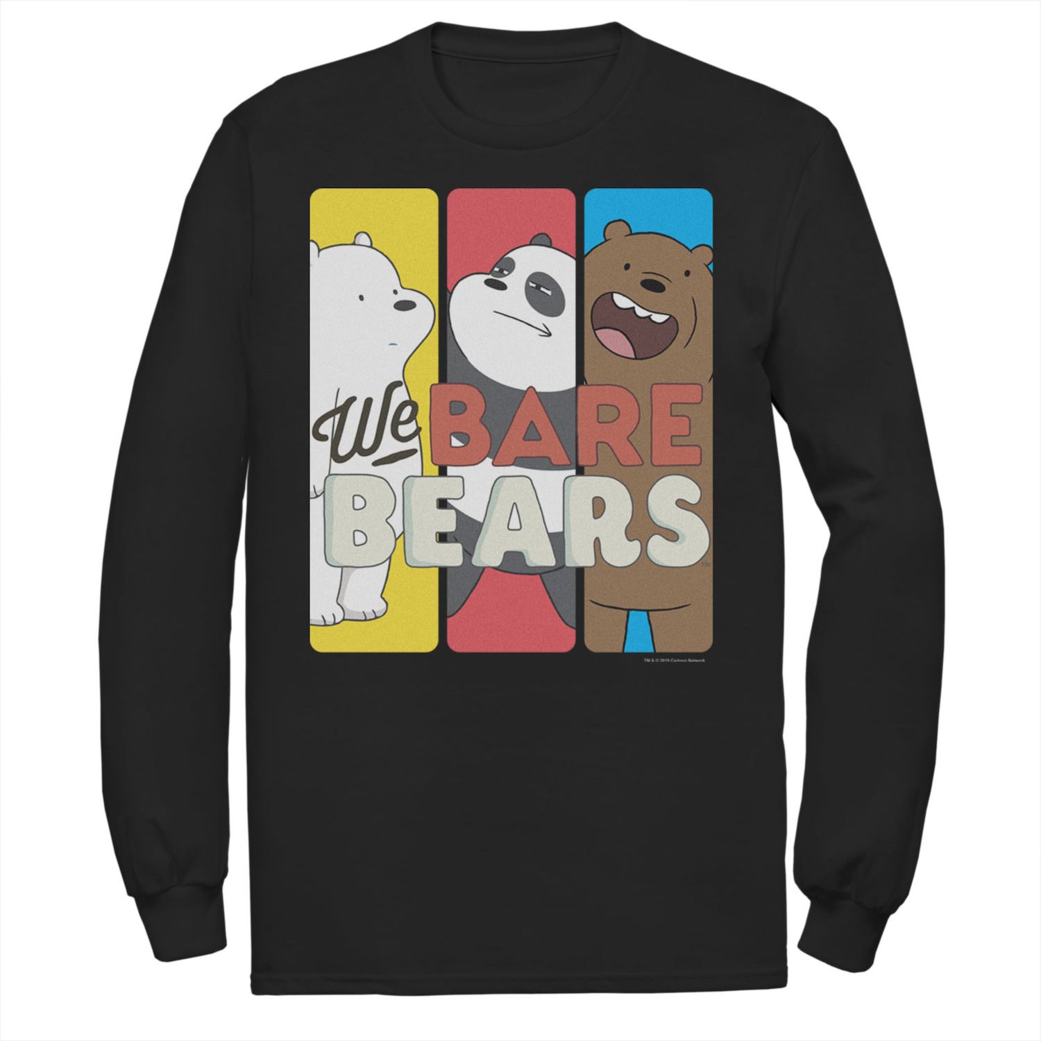 Image for Licensed Character Men's We Bare Bears Character Panels Tee at Kohl's.