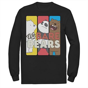 Men's We Bare Bears Character Panels Tee