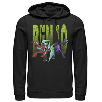 Men's Ben 10 Aliens Digital Trinity Hoodie