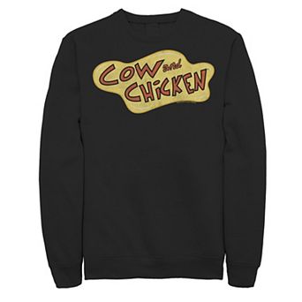 Men's Cartoon Network Cow & Chicken Logo Sweatshirt