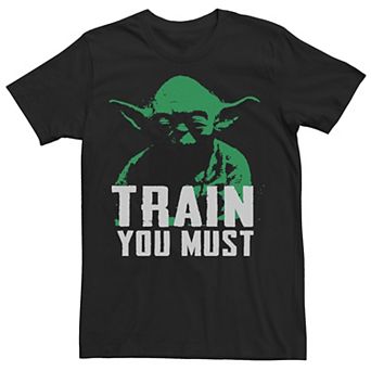 Men's Star Wars Yoda "Train You Must" Graphic Tee