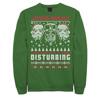 Men's Star Wars Darth Vader Lack Of Cheer Ugly Christmas Fleece