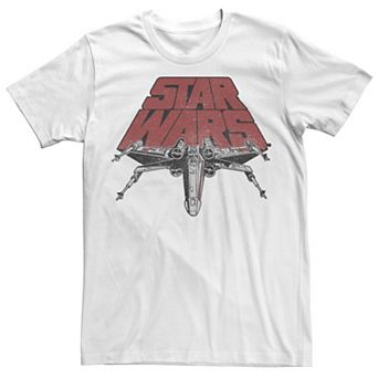 Men's Star Wars Retro X-Wing Classic Slant Logo Tee