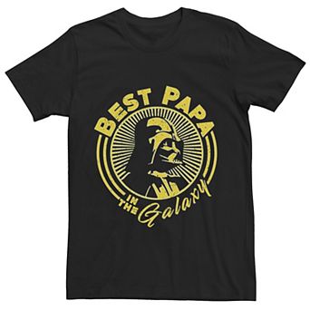 Men's Star Wars Darth Vader "Best Papa" Graphic Tee