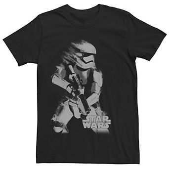 Men's Star Wars Stormtrooper Smudged Portrait Graphic Tee