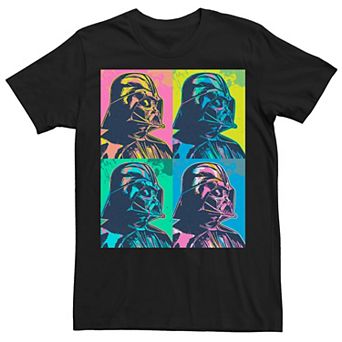 Men's Star Wars Darth Vader Pop Portrait Panels Tee